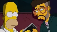 Los Simpsons predijeron que Bad Bunny lanzaría un celular 
