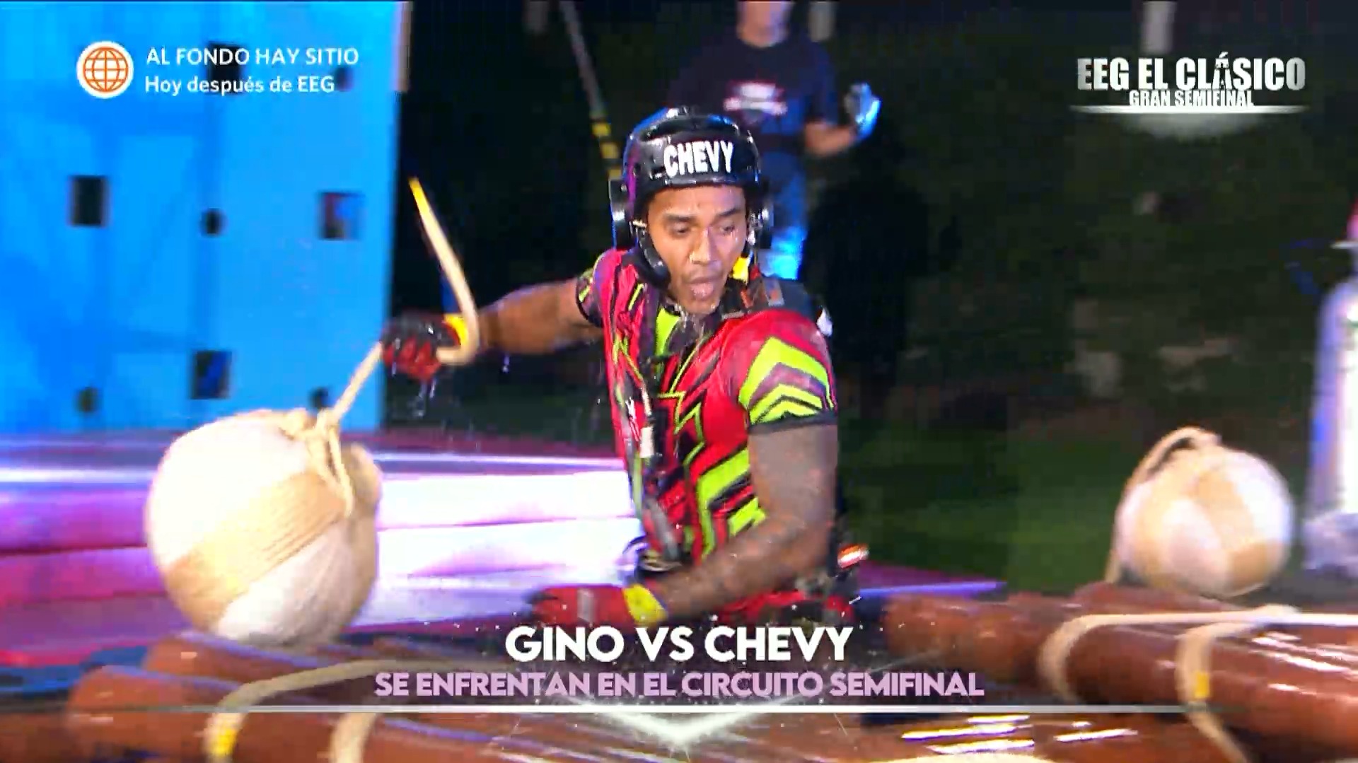 Chevy superó todos los obstáculos en circuito extremo de la semifinal de EEG. Fuente: AméricaTV
