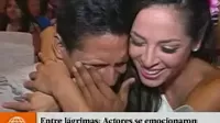 Solo una madre: Andrea Luna y André Silva lloraron de emoción tras estreno