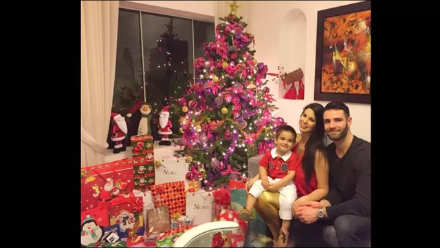 Sully Sáenz compartió fotos de su festejo por Navidad
