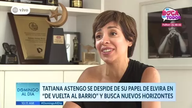 Tatiana Astengo lo cuenta todo sobre su salida de De Vuelta al Barrio 