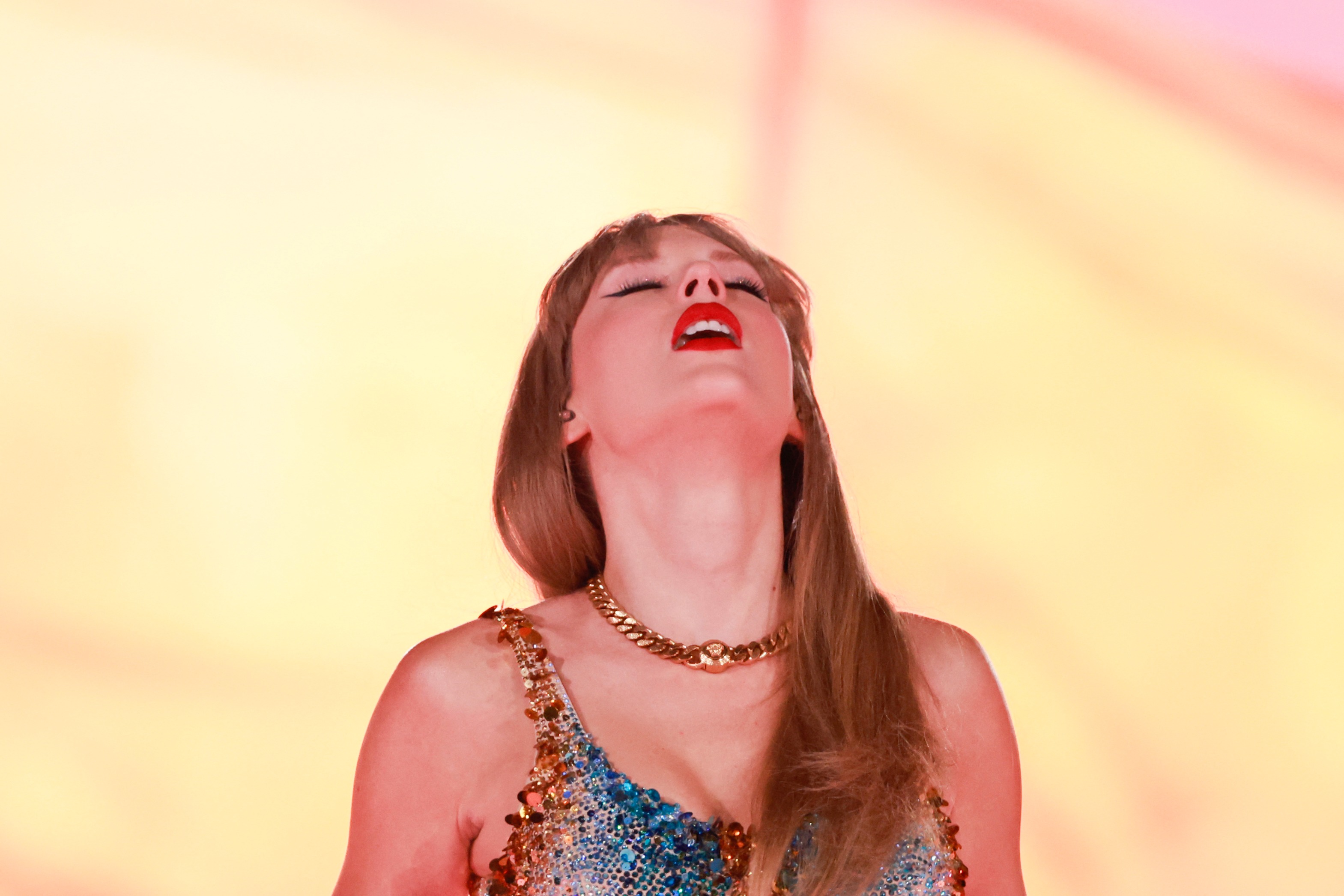 Taylor Swift ha logrado un récord de asistencia en Brasil con “The Eras Tour”. Fuente: AFP