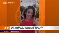 Tepha Loza entierra a Sergio Peña y se luce con misterioso galán
