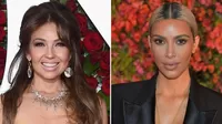 Thalía compara look de Kim Kardashian con uno que ella usó hace 30 años