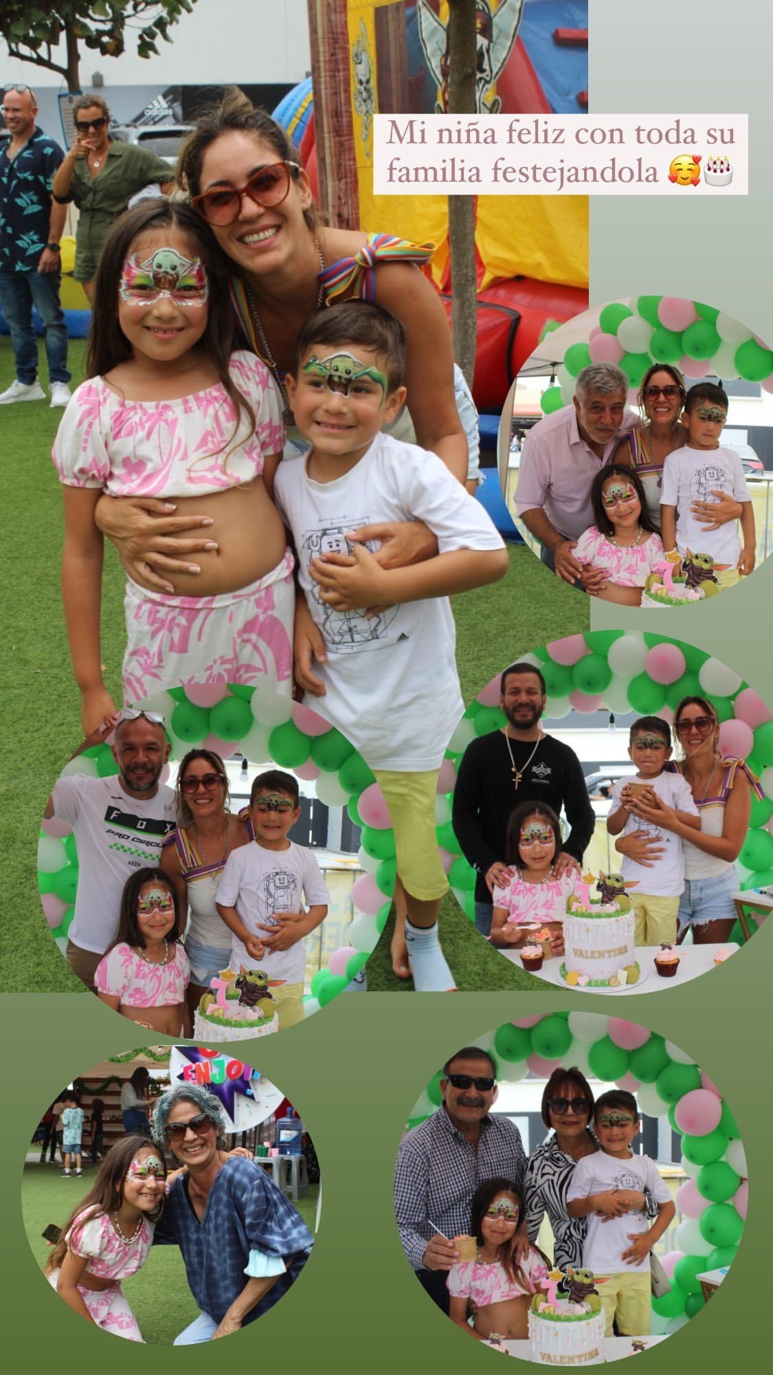 Tilsa Lozano y Miguel Hidalgo se reunieron por el cumpleaños de su hija 