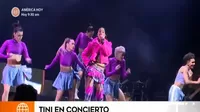 Tini en Lima: Así fue el concierto de la argentina ¿Qué famosos asistieron al show?
