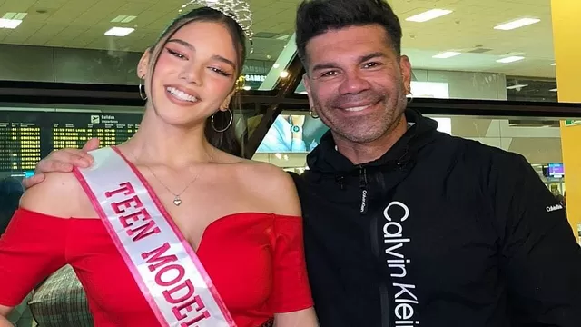 ‘Tomate’ Barraza se enteró del triunfo de su hija en el Miss Teen Model World mientras estaba en el avión