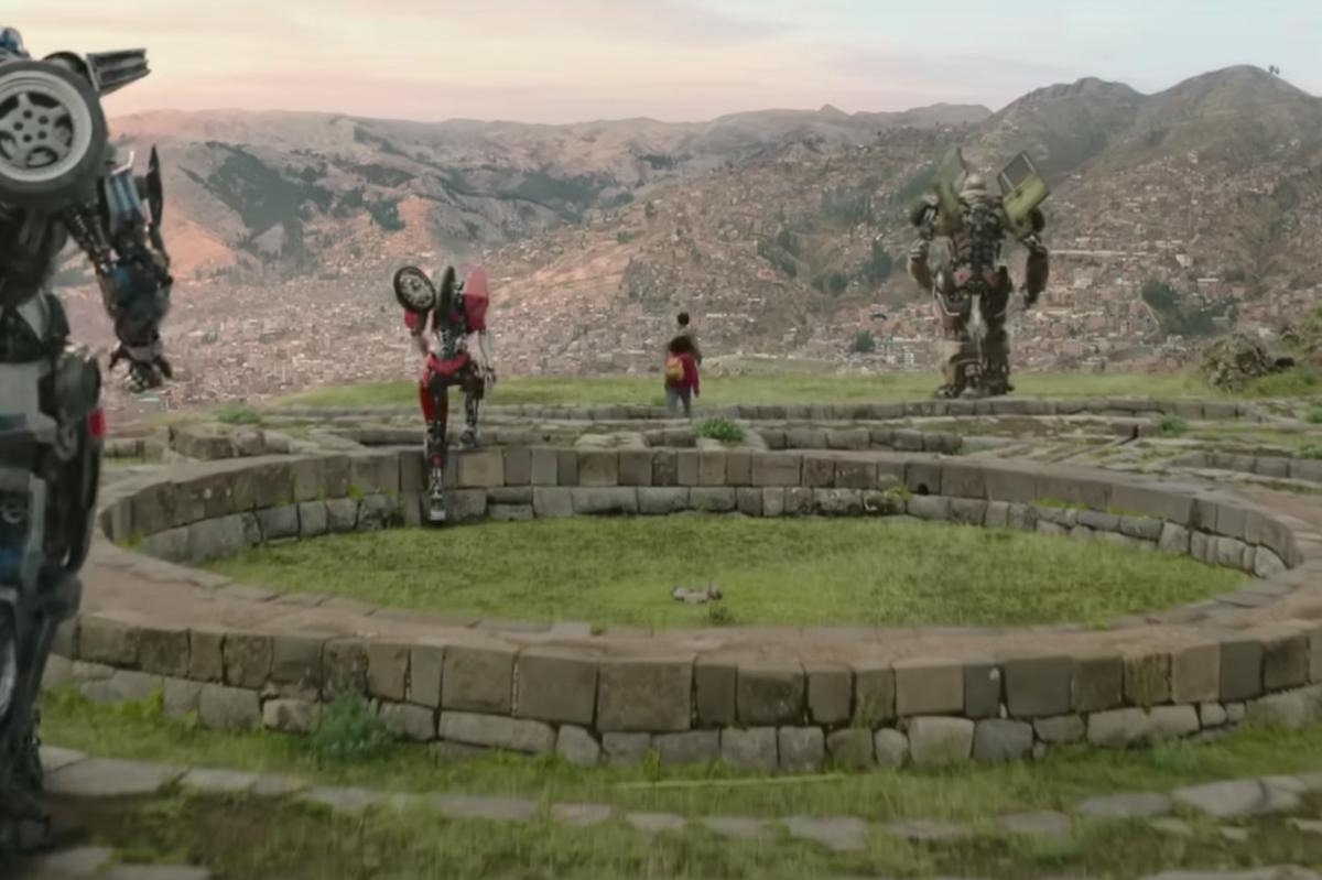 'Transformers 7, el despertar de las Bestias': Filtran imágenes de la grabación en Machu Picchu