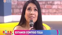  Tula Rodríguez y su mensaje de fortaleza en programa en vivo tras fallecimiento de su madre 