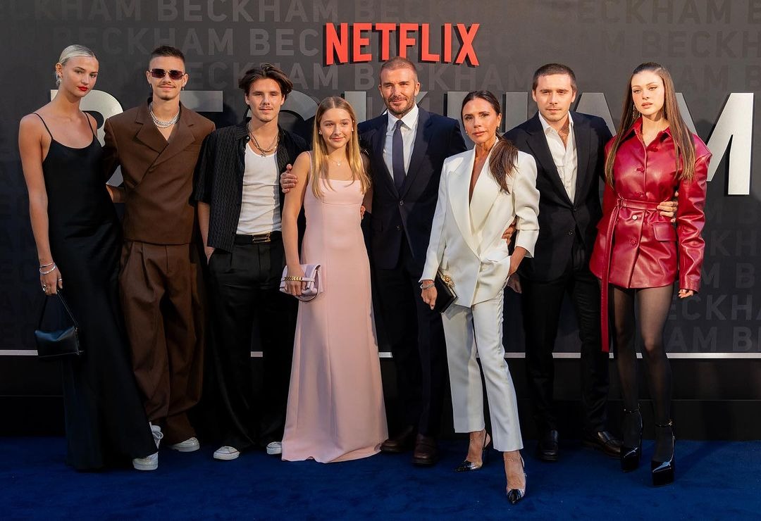 El estreno de 'Beckham' en Netflix reunió a toda la familia / Fuente: Netflix