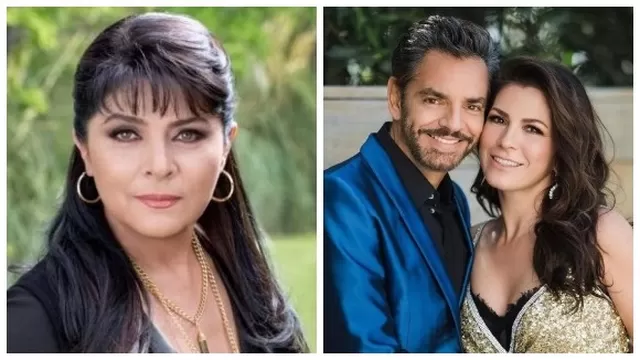 Victoria Ruffo reaccionó a los "celos" que siente la esposa de Eugenio Derbez por ella