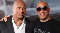 Vin Diesel olvida pelea y le pide a Dwayne Johnson que regrese a “Rápidos y Furiosos” 