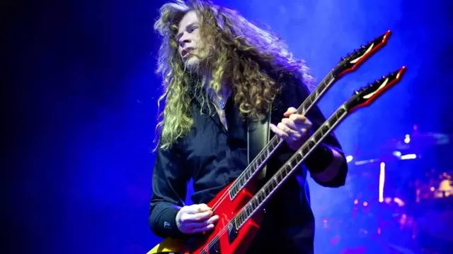 Vocalista de Megadeth anuncia que está "cien por cien libre" de cáncer