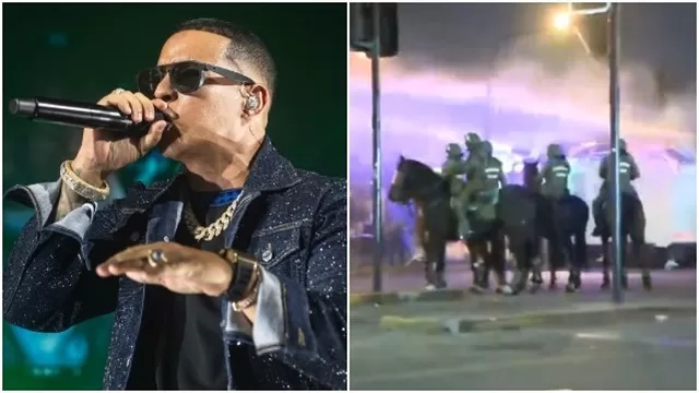 Volvió a suceder: Reportan nuevos disturbios en segundo concierto de Daddy Yankee en Chile.