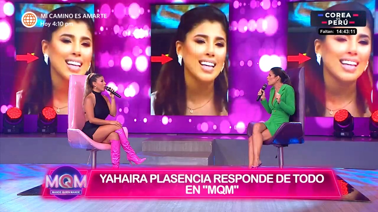 Yahaira Plasencia le envió mensaje a Nicole Akari en vivo tras acusaciones
