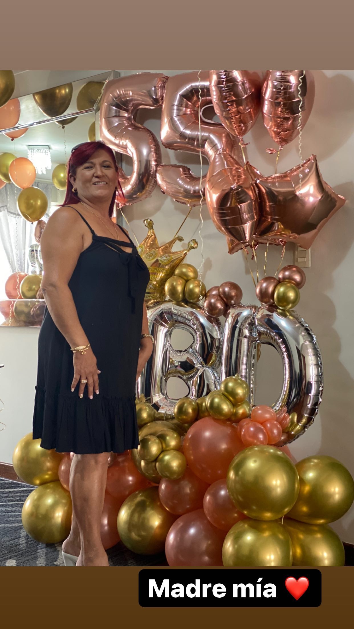 Yahaira Plasencia sorprende a su madre con detalle de cumpleaños