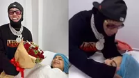Yailin ‘La más viral’ cumplió 21 años internada en hospital y Tekashi 69 la sorprendió con tremendos lujos