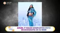 Yailin y Anuel AA revelaron ecografía con el rostro de su bebé