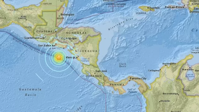Fuerte sismo golpea a El Salvador, Nicaragua y hay alerta de tsunami. (Vía: Twitter)