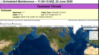 Alerta de tsunami en Centroamérica tras sismo de magnitud 7.5 en México