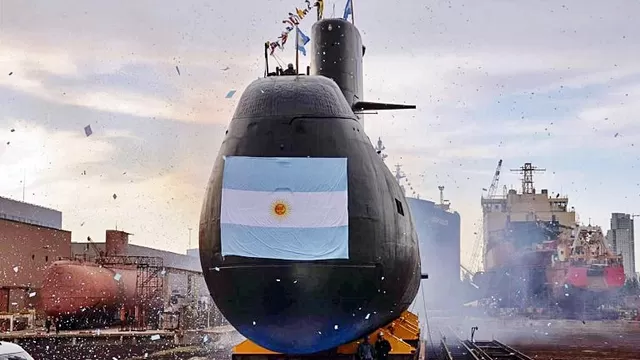 Submarino argentino se perdió en el Atlántico. Foto: AFP / Telam / Min. Def. Argentina