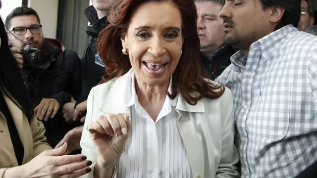 Cristina Kirchner, expresidenta de Argentina. Foto: AFP / NA / RAUL FORZA