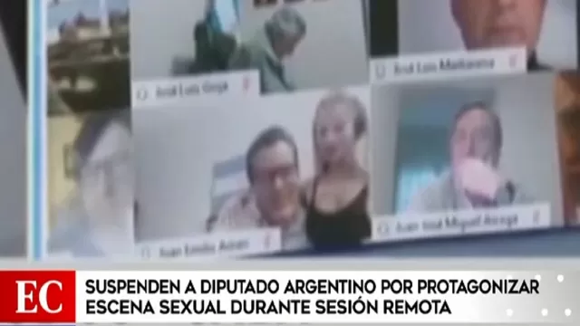 Argentina: Renuncia el diputado que protagonizó una escena sexual en una sesión parlamentaria