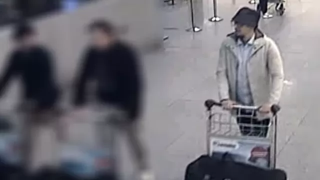Bélgica: divulgan video del tercer sospechoso de atentado en el aeropuerto