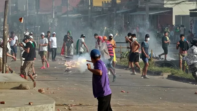 Protestas en Bolivia. Foto: AFP