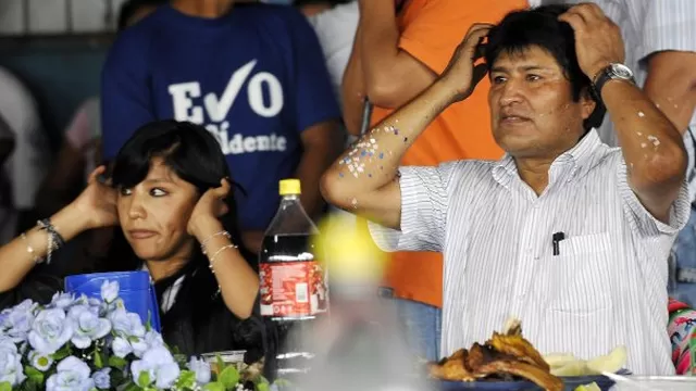 Bolivia concede salvoconducto a hija de Evo Morales para que sea asilada en México. Foto: AFP