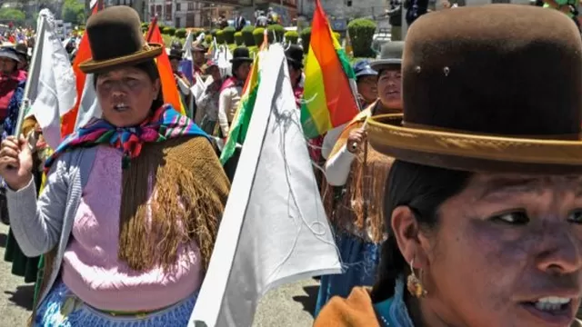 Bolivia: campesinos anunciaron bloqueo indefinido de carreteras en respaldo a Evo Morales. Foto: AFP
