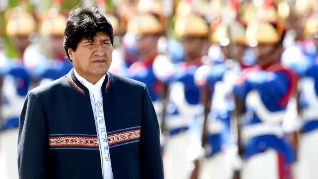 Evo Morales, presidente de Bolivia. Foto: AFP.