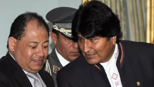 Carlos Romero, exministro de Evo Morales. Foto: AFP