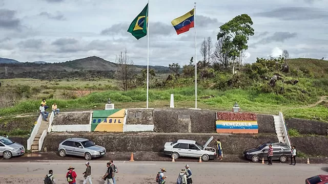Frontera entre Venezuela y Brasil. Foto: el-nacional.com