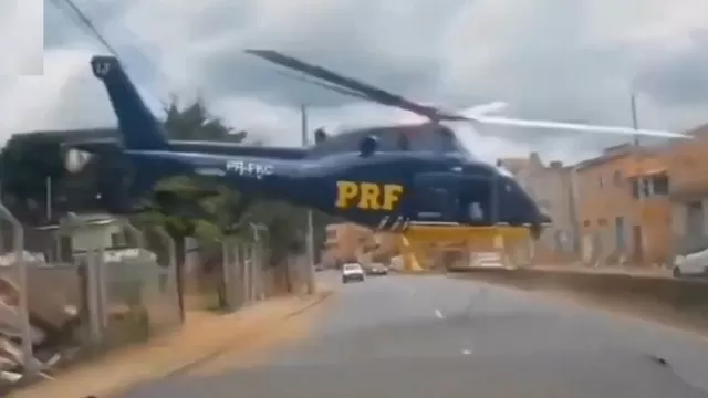 Brasil: Helicóptero cayó durante traslado de herido