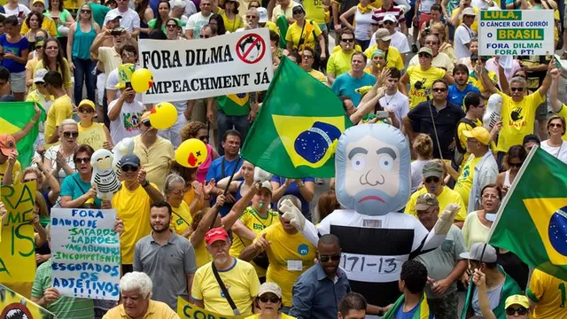 Dilma Rousseff afronta en estos momentos un juicio político con miras a su destitución. Foto: EFE 
