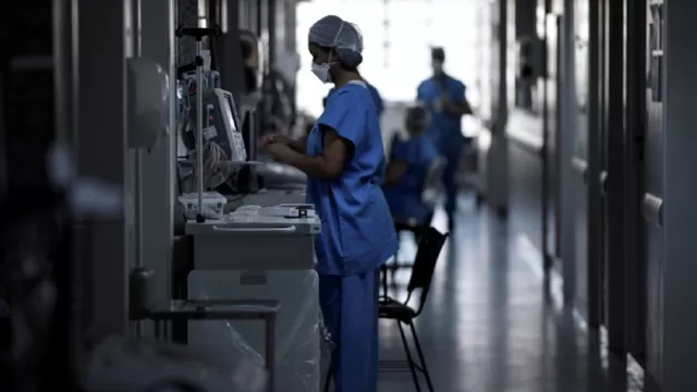 Hospital en Brasil. Foto: AFP referencial