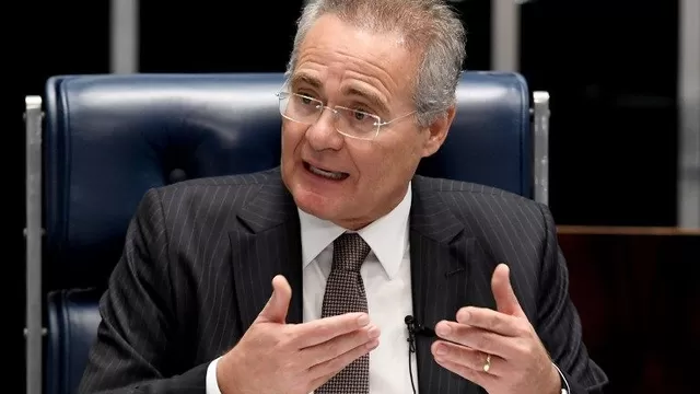 Renan Calheiros. (Vía: AFP)