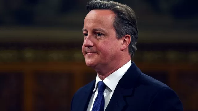 Primer ministro del Reino Unido, David Cameron. (V&iacute;a: AFP)