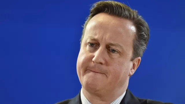 David Cameron. (Vía: AFP)