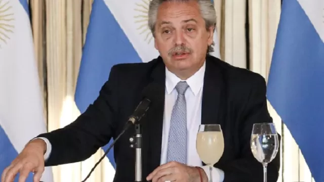 Alberto Fernández, presidente de Argentina. Foto: AFP