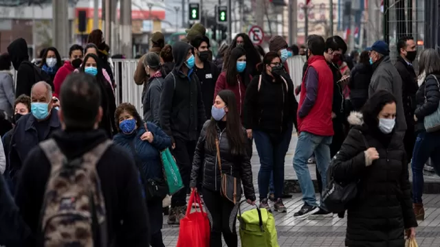 Chile impondrá cuarentena los fines de semana en Santiago tras aumento de casos de coronavirus. Foto: AFP