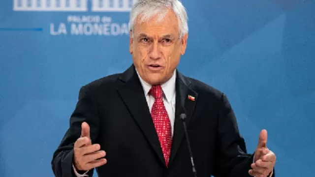 Sebastián Piñera, presidente de Chile. Foto: AFP