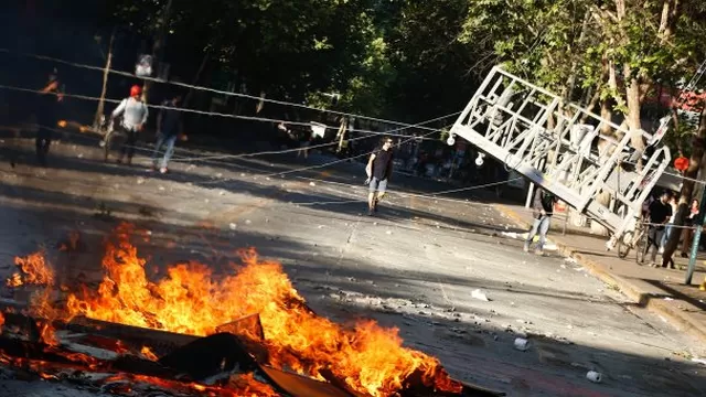Chile: m&eacute;dicos alertaron de &quot;emergencia sanitaria&quot; por heridos oculares en protestas. Foto: EFE