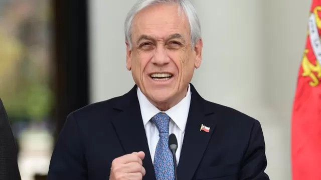 Sebastián Piñera, presidente de Chile. Foto: AFP
