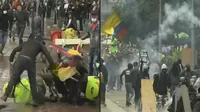 Colombia: Policía reprime multitudinaria protesta contra la reforma tributaria de Iván Duque