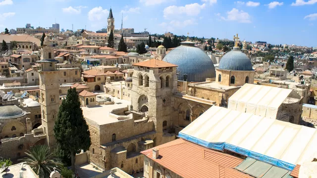 Santo Sepulcro en Jerusalén. Foto: National Geographic