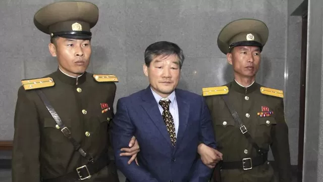 Kim Dong-chul, de 62 años, fue condenado por el Tribunal Supremo de Corea del Norte. (Vía: Twitter)