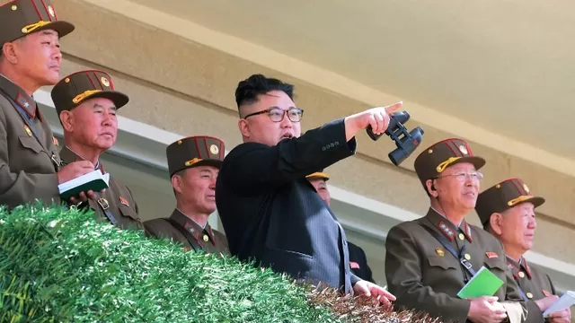 Kim Jong-un, presidente del régimen norcoreano. Foto: AFP / KCNA VIA KNS