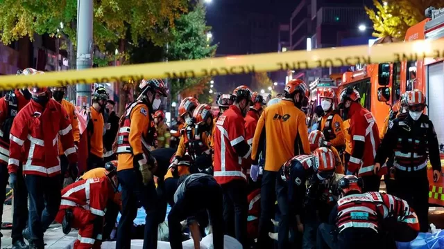 Corea del Sur: Al menos 154 muertos en Seúl por estampida de Halloween